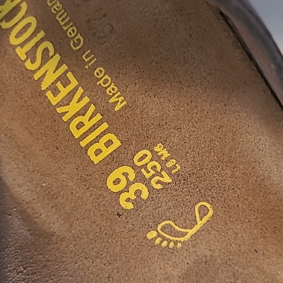 Birkenstock Mayari Taupe Tan Leather Thong Strappy Sandals W8 M6 Boho Casual - Picture 4 of 12